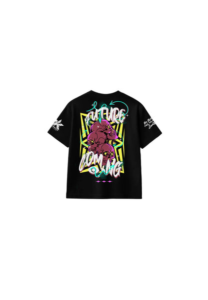 Camiseta Premium KIRKUZ Over-Size NEGRA