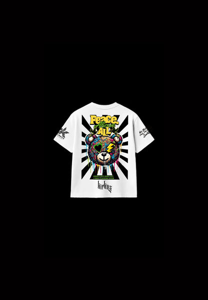 Camiseta Premium KIRKUZ Over-Size BLANCA