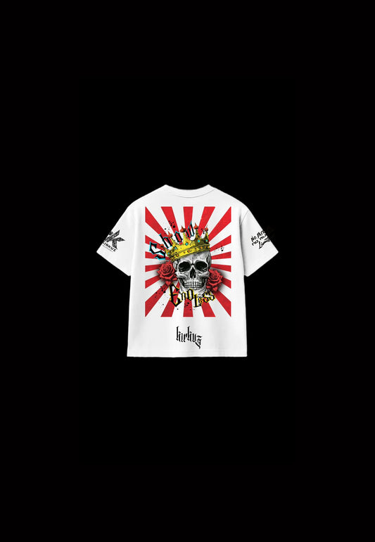 Camiseta Premium KIRKUZ Over-Size BLANCA