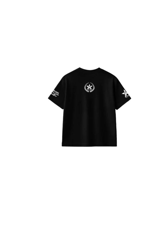 Camiseta Basic KIRKUZ Corte Recto con Bordado