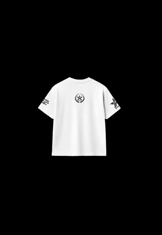 Camiseta Premium KIRKUZ Over-Size BLANCA